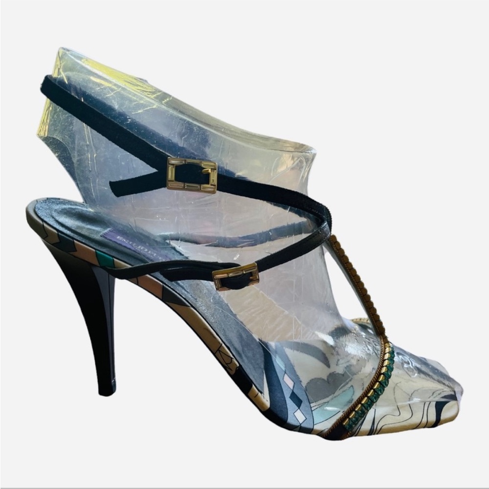 EMILIO PUCCI Jewel Rhinestone Sandals
Size 41 - Picture 5 of 16
